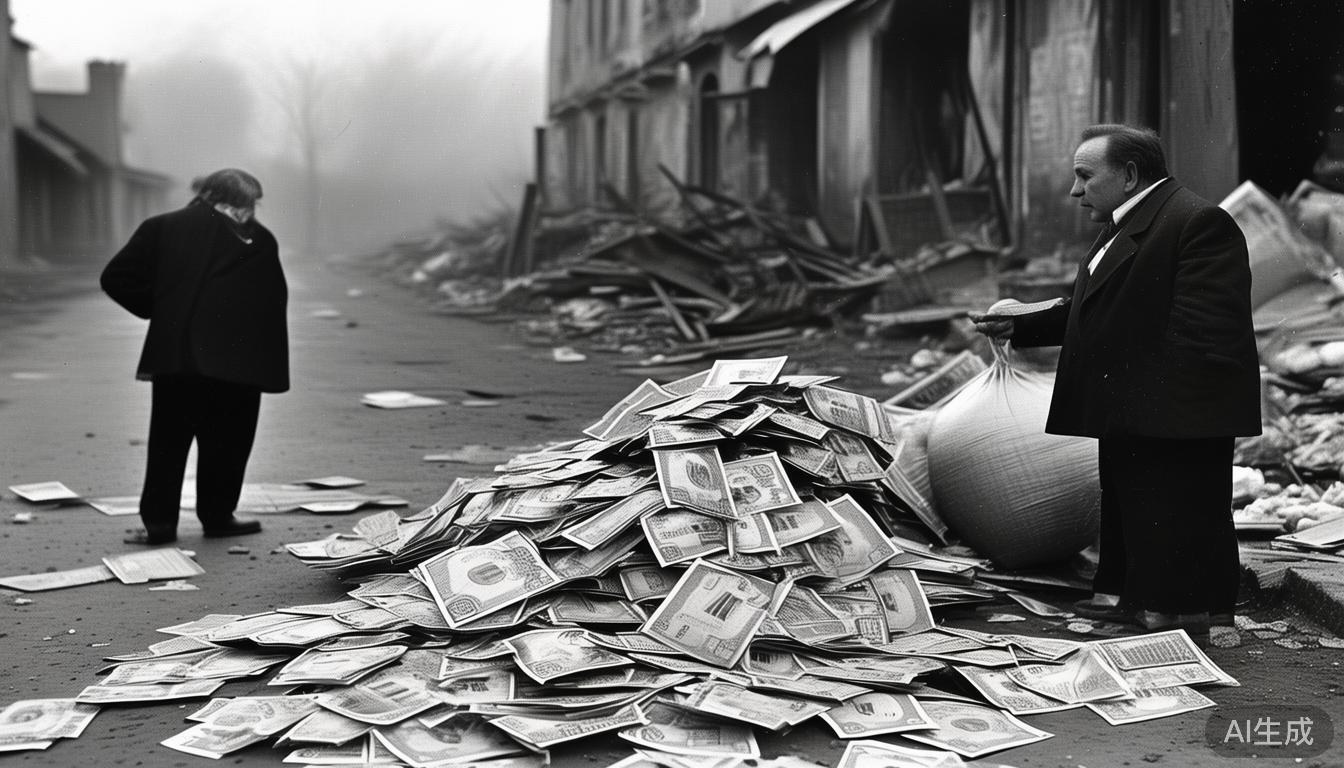 1947年13亿法币的惊人真相:年初能买黄金,年底只值几袋米 1947年13亿法币的惊人真相:年初能买黄金,年底只值几袋米